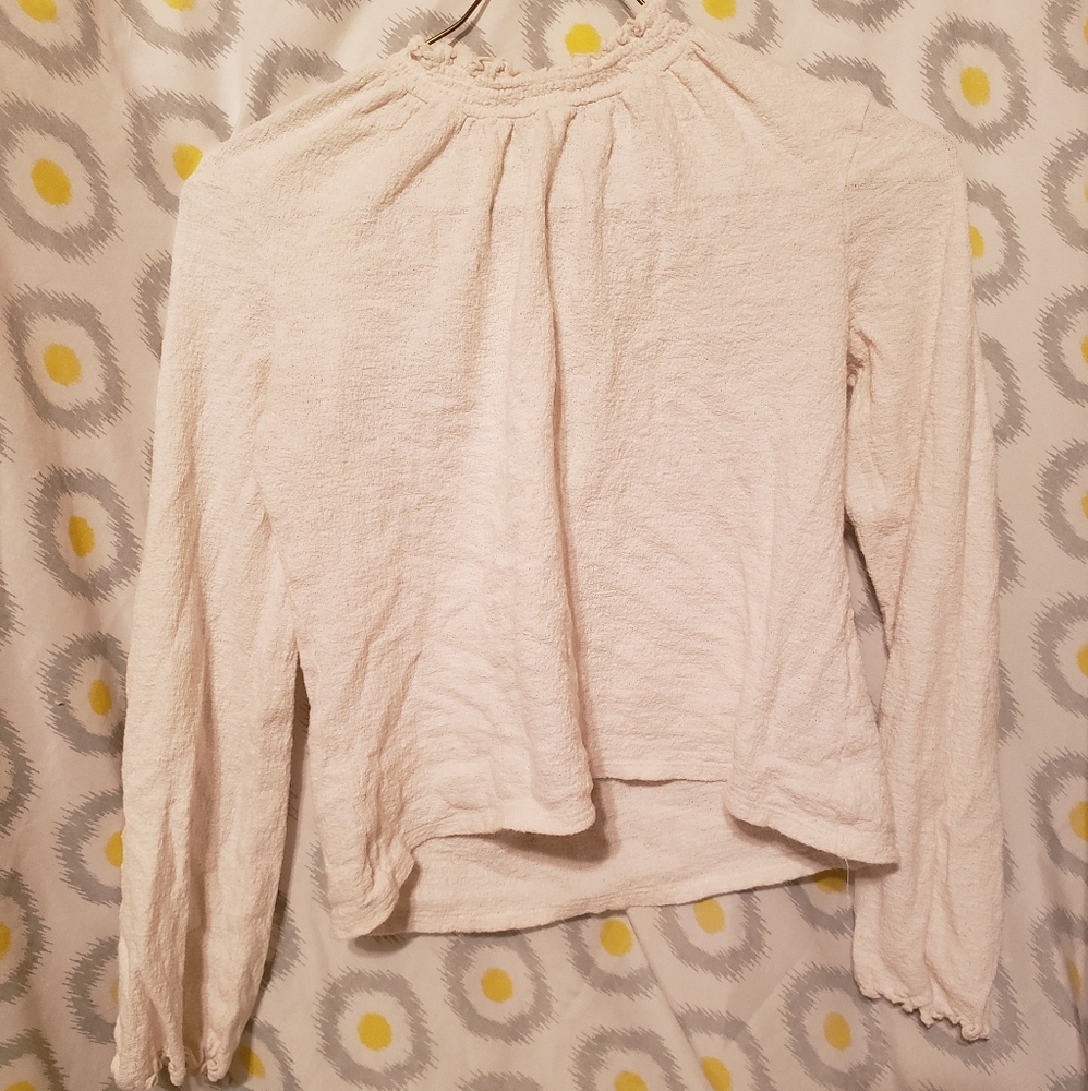 Texture and Thread Madewell Cropped Turtleneck